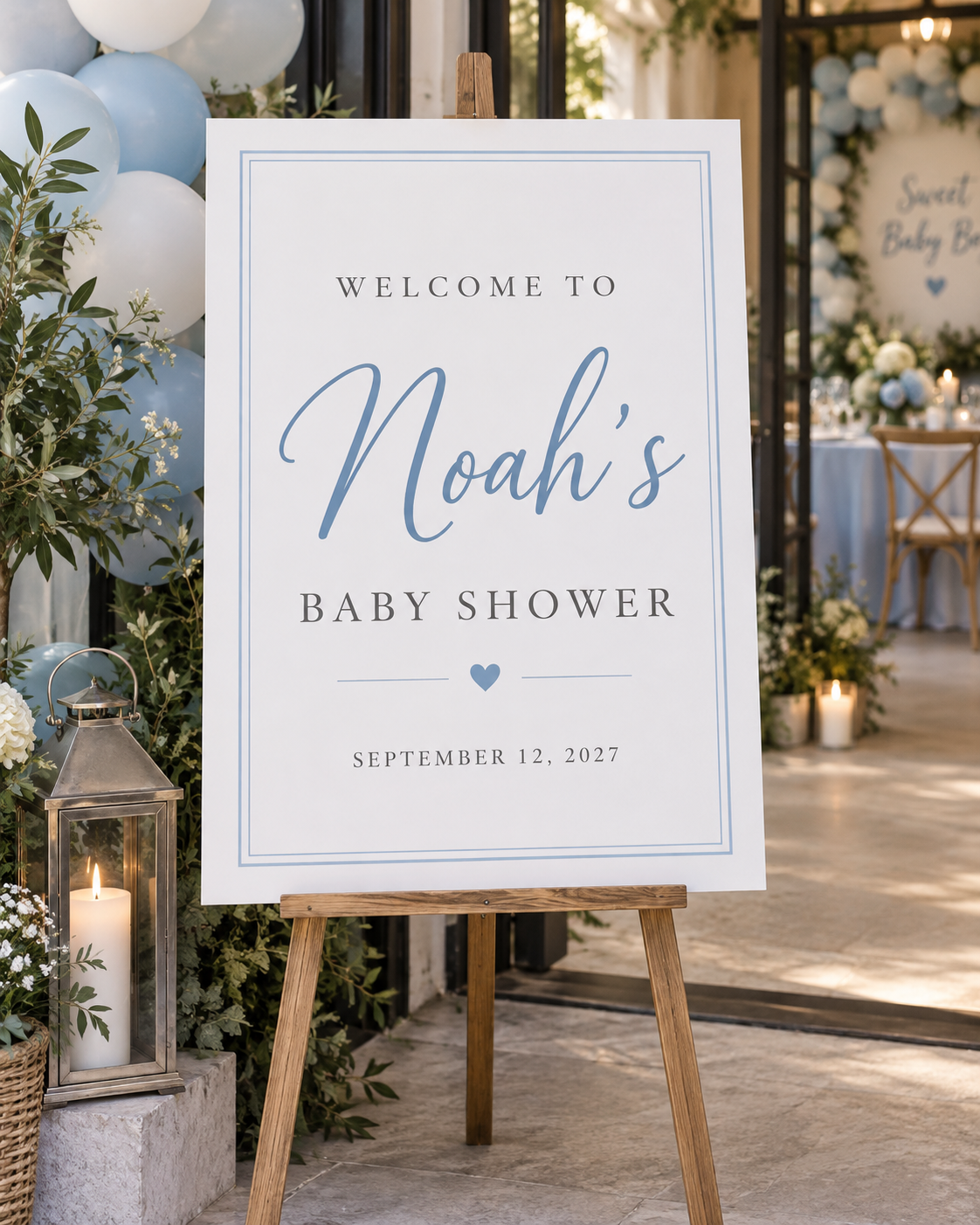 Classic Blue example sign