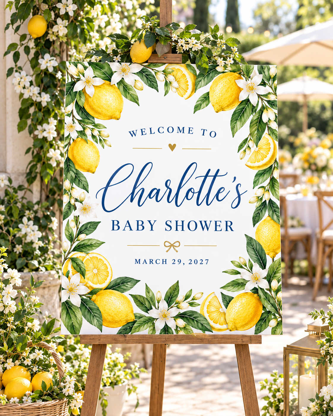 Lemon Garden example sign